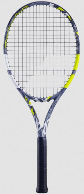 Babolat EVO DRIVE 115 WIMBLEDON 　G2 Babolat Evo Drive 115 Wimbledon Strung Tennis Racquet (Grey